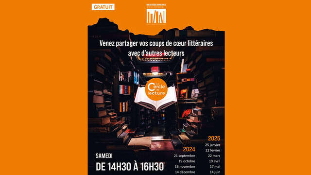 Cercle de lecture à la Bibliothèque