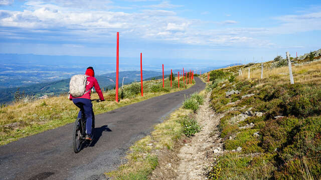 N° 26 - Le col des Supeyres - Espace VTT-FFC Massif des Bois Noirs