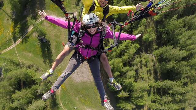 Vol découverte en parapente