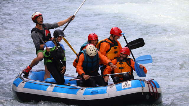 Rafting sportif au pays des Ecrins