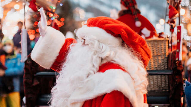 L'arrivée du Père Noël
