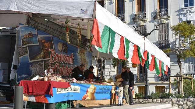 Mercato italiano di Beaulieu-sur-Mer