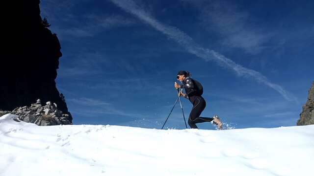 Trail sur neige avec Pyrenees Excursions