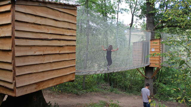 Parcours dans les arbres