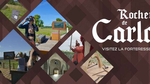 Histoire du Rocher de Carlat et immersion en réalité virtuelle