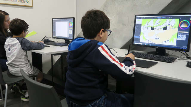 Atelier : Dessin sur tablette graphique