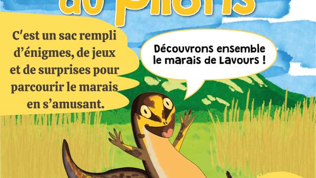 L'Amusette : jeu et parcours à énigmes à la découverte du Marais de Lavours