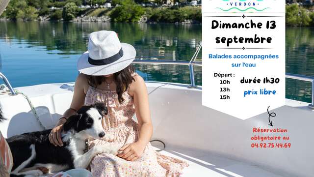 Fête du lac de Sainte Croix - Balade accompagnée sur le lac