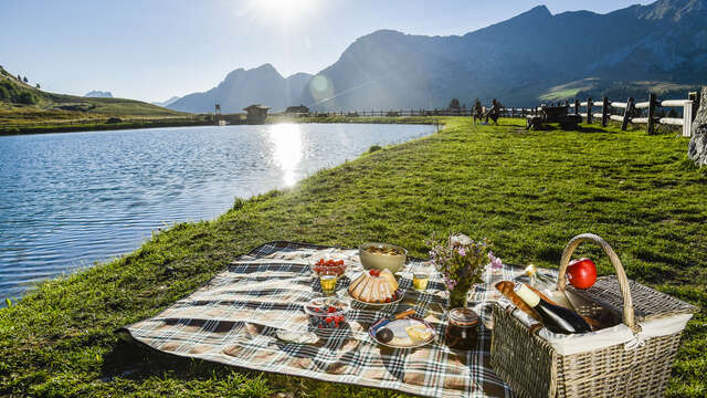 Aire de pique-nique / barbecue au lac de la Cour