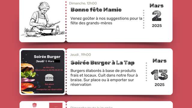 Soirée burger