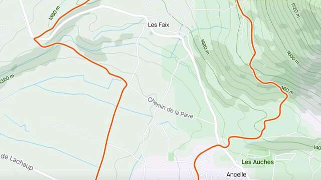 Parcours Trail L'Ancellus n°2