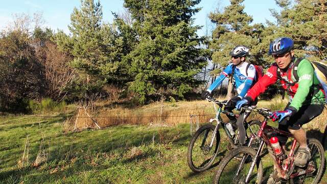 Les 7 vallées - Itinéraire de VTT