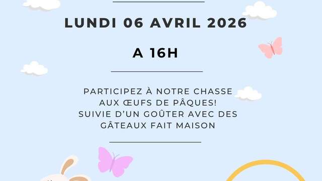 Chasse aux oeufs de Pâques