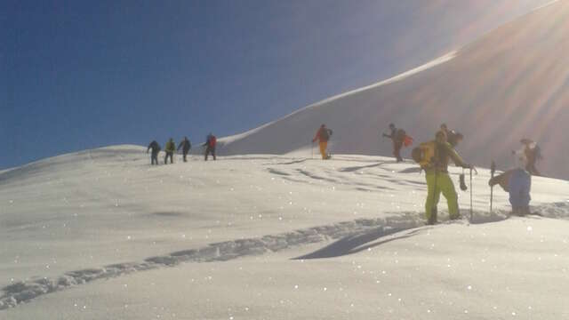 Ski de rando à Bernex