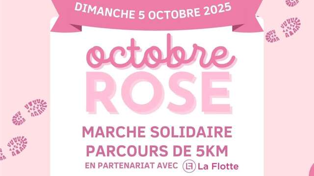 Pink October: charity walk