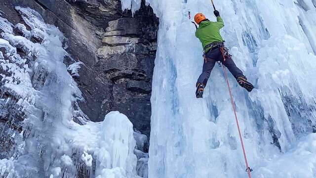 Cascade de glace - Pierre Cunat