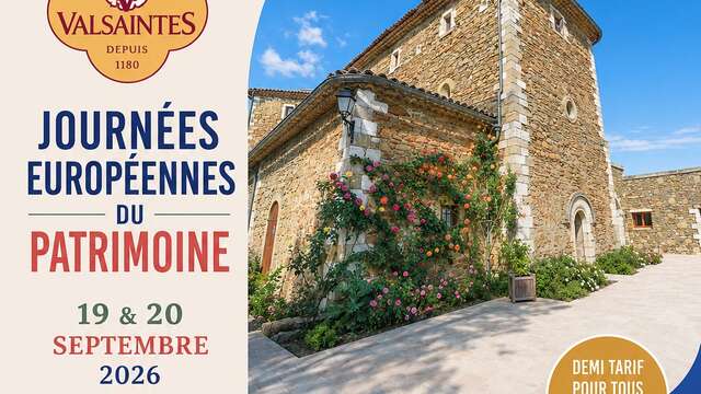 Visites guidées pour les Journées du patrimoine à Valsaintes