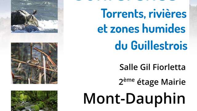 Conférence sur l'eau, torrents et zones humides
