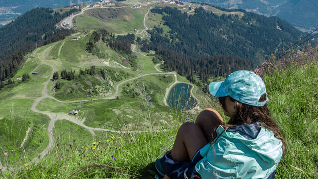Rando’bus Morillon  – Samoëns  par Tête des Saix – redescente remontées mécaniques