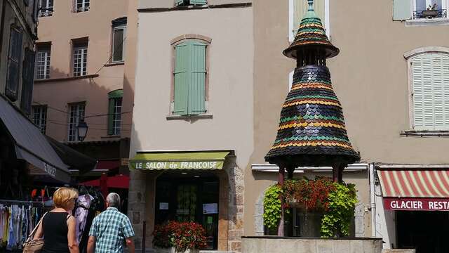 La Fontaine Pagode à Anduze