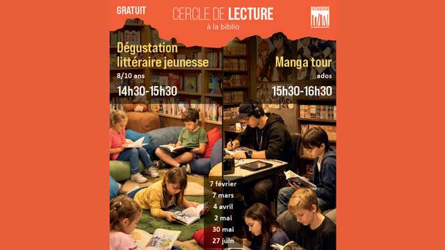 Teen book club at the Saint-Rémy-de-Provence Library