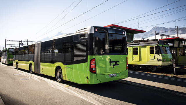 Bus n°82 : Val-d'Illiez - Champoussin