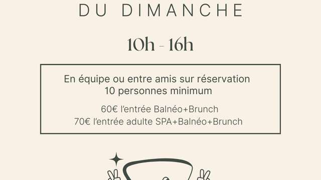 Brunch & balnéo au centre O'dycéa