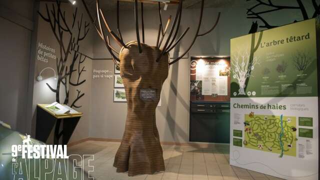 Festival de l'Alpage : Visite commentée de l’exposition Dans le secret de la haie