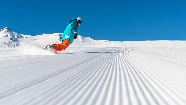 Cours collectifs snowboard tous niveaux