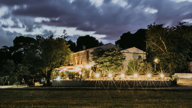 The guinguette at Domaine LESCHANCEL