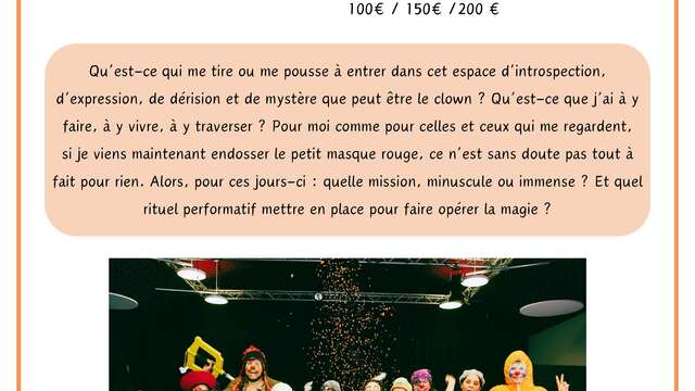 Stage "Du clown dans la Roya"