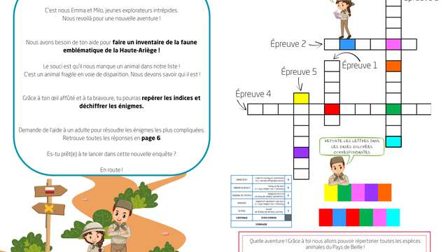 Jeu de piste de l'Office de Tourisme "Le mystère du pastoralisme"