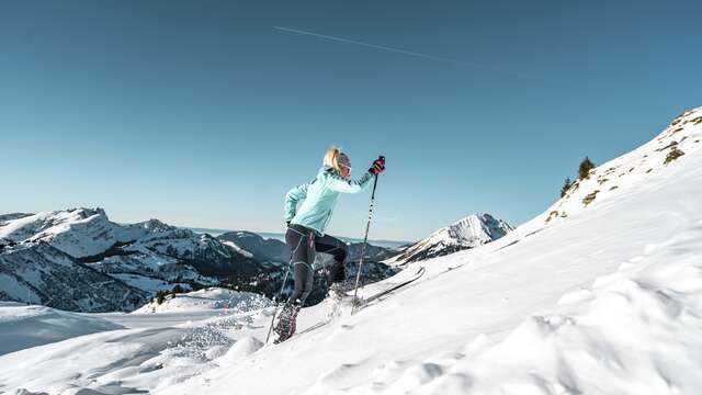 Itinéraire ski de randonnée Le Morclan