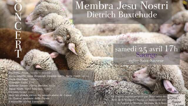 Concert "Membra Jesu Nostri" de Dietrich Buxtehude