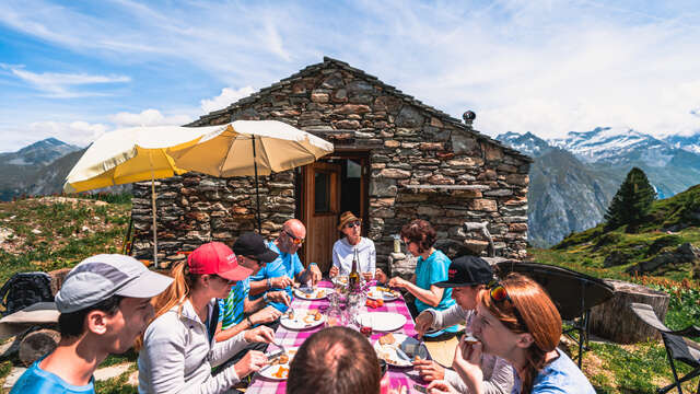 Brunch à l'alpage de Sery