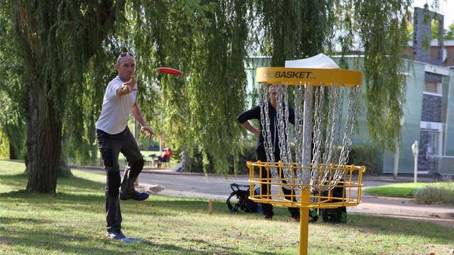 Parcours de Disc Golf du Parc omnisports Auvergne Rhône Alpes Vichy