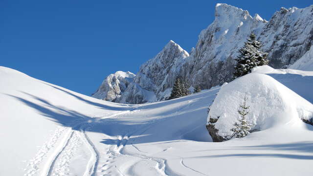 Raid à ski: adventure over several days