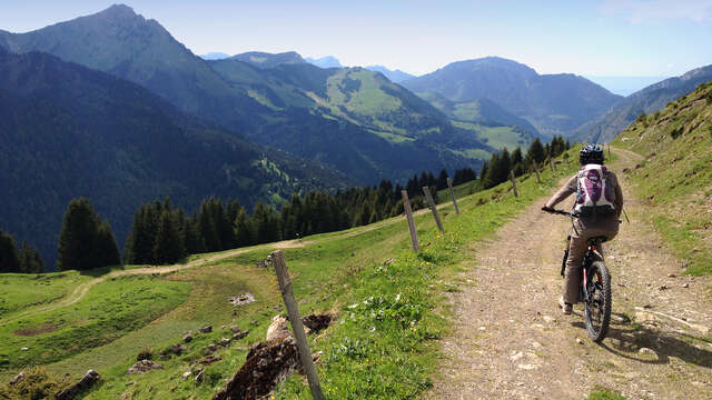 Electric mountain bike course 23 - Abondance