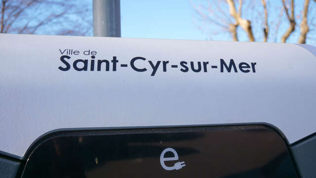 Borne parking de la Gare