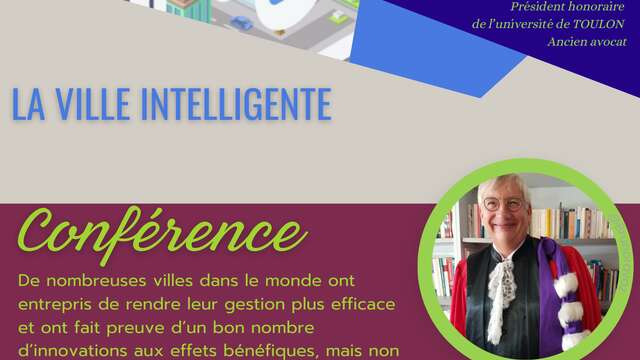 UTLO - Conférence : La ville intelligente