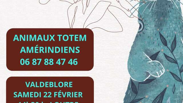 Conférence Animaux Totem Amérindiens