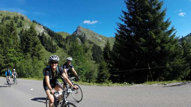Aller cyclo : Col de la Ramaz versant ouest