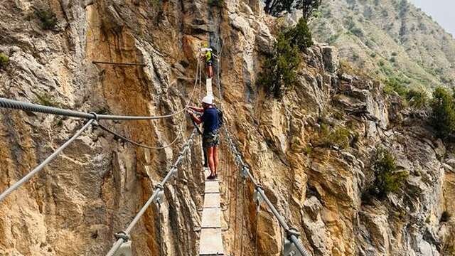 Via ferrata de la Grande Fistoire - En Montagne