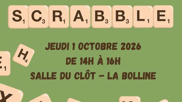 Scrabble à la Médiathèque de Valdeblore