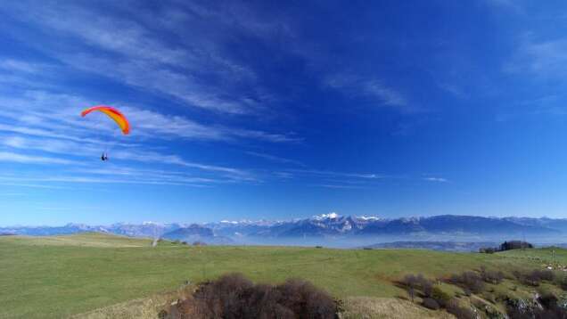 Vol de parapente en tandem