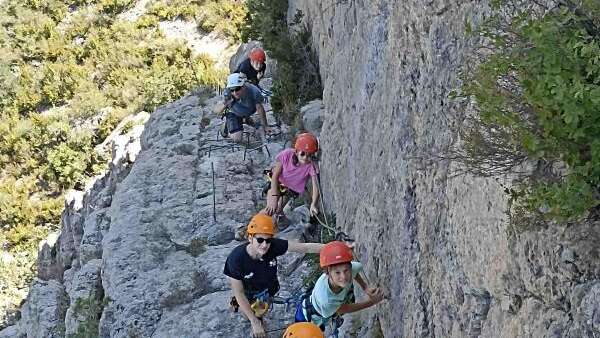 Via ferrata de La Grande Fistoire parcours sportif  - Vertikal Spirit