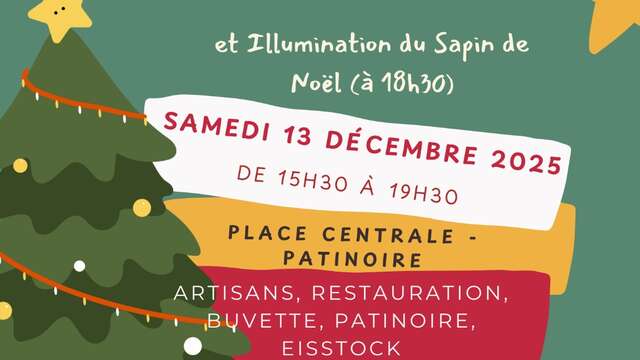 Marché de Noël - Illumination du Sapin - SD