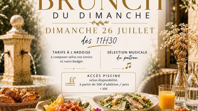 Brunch du dimanche à la Maison Ciara