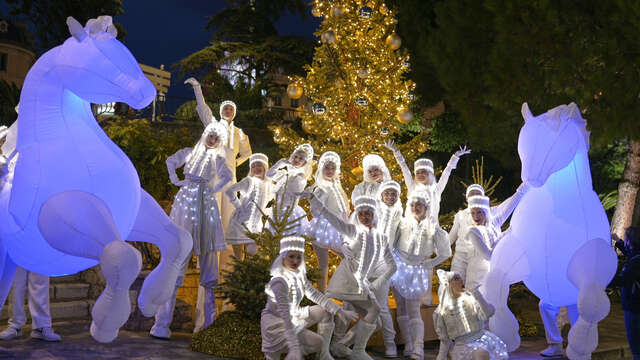 Lancement des illuminations de Noël
