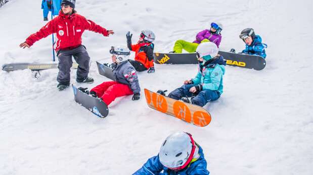 Initiation au snowboard
